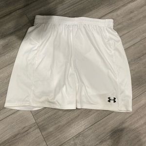 white under armour shorts